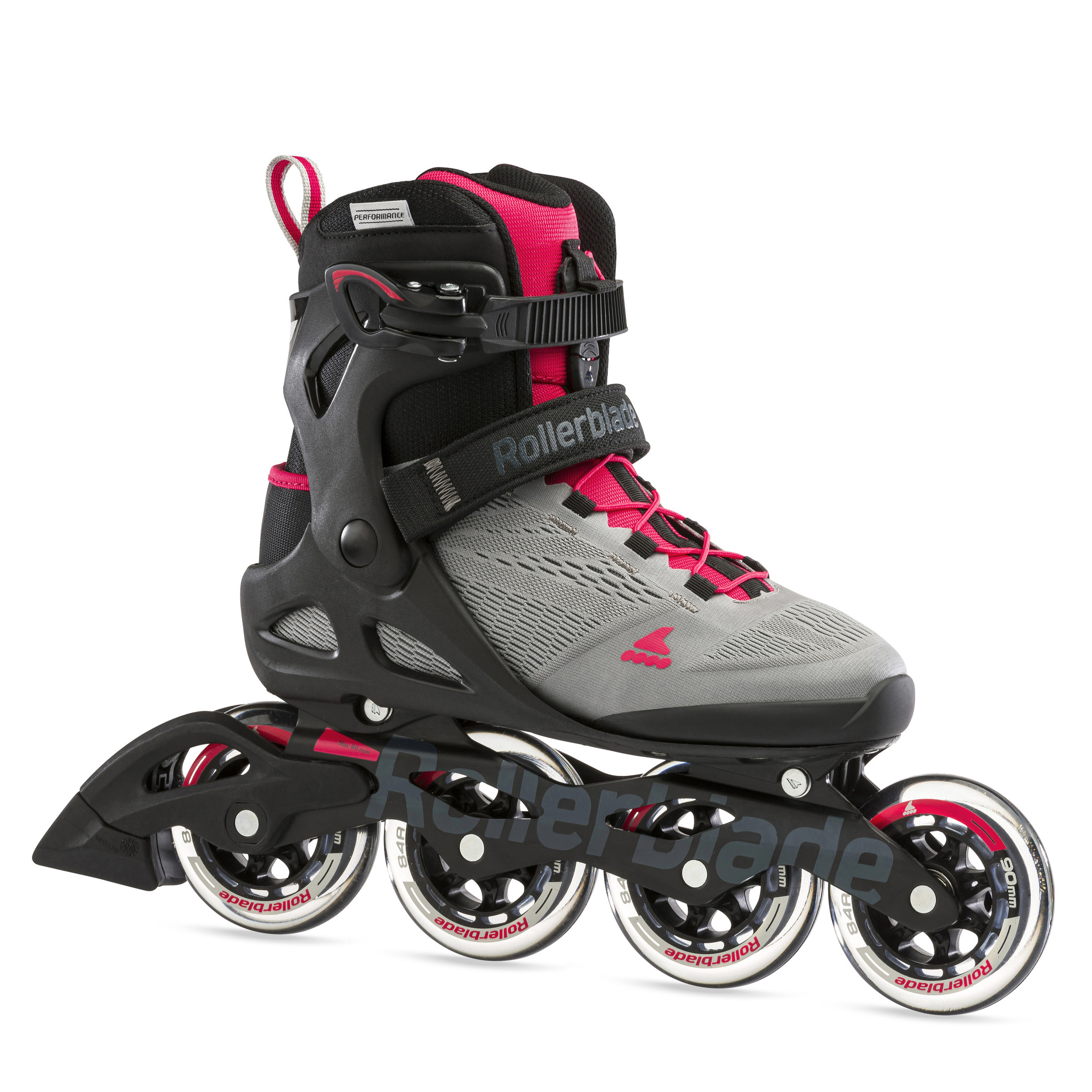 Rollerblade Macroblade 90 W Neutral-Grey / Paradise-Pink inline skates