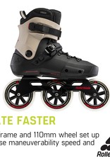 Rollerblade Twister Edge 110 3WD Black/Sand