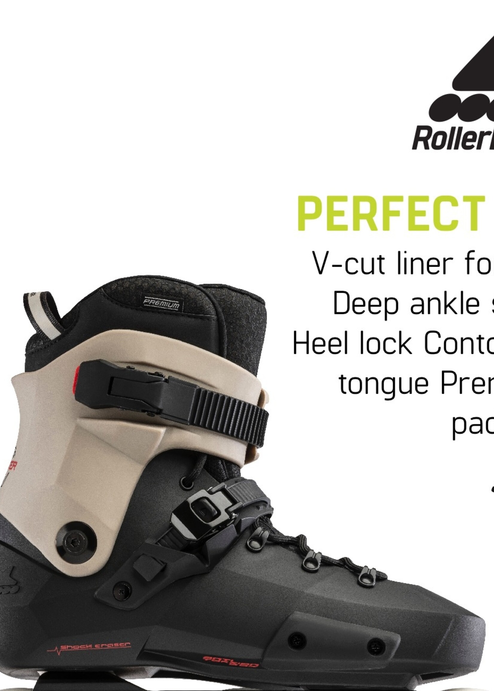 Rollerblade Twister Edge 110 3WD Black/Sand