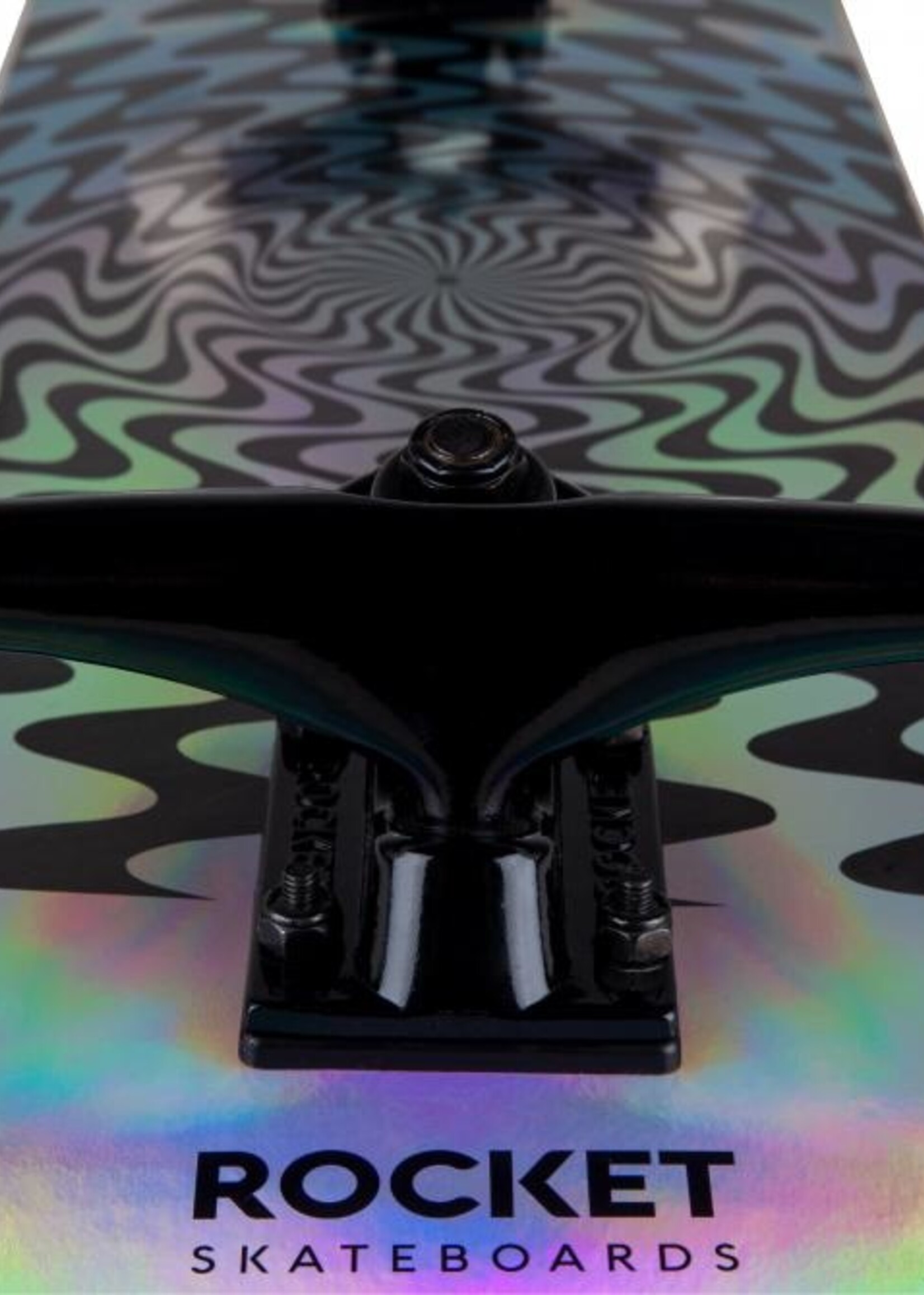 Rocket Rocket Complete Skateboard Warp Foil