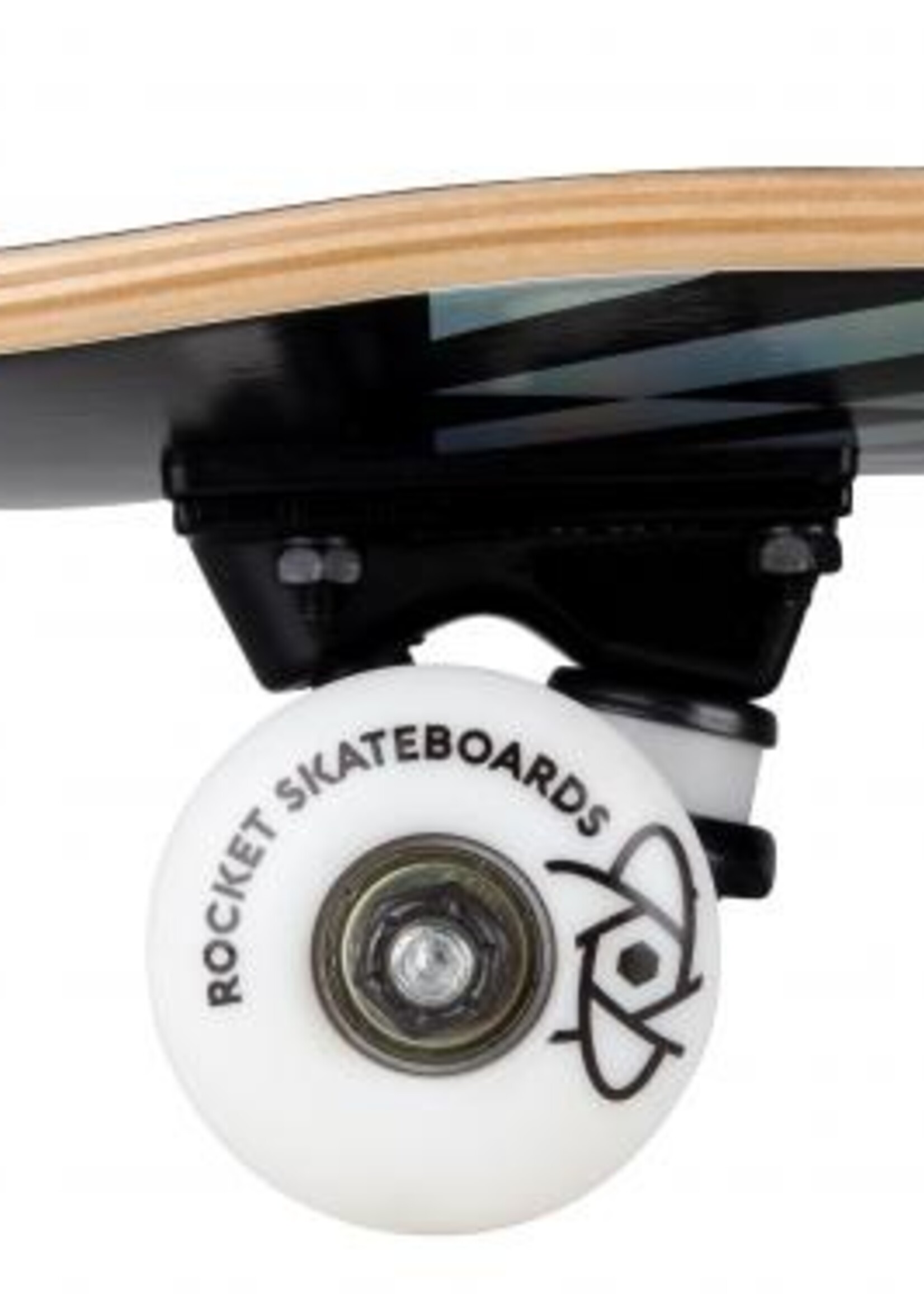 Rocket Rocket Complete Skateboard Prism Foil Silver