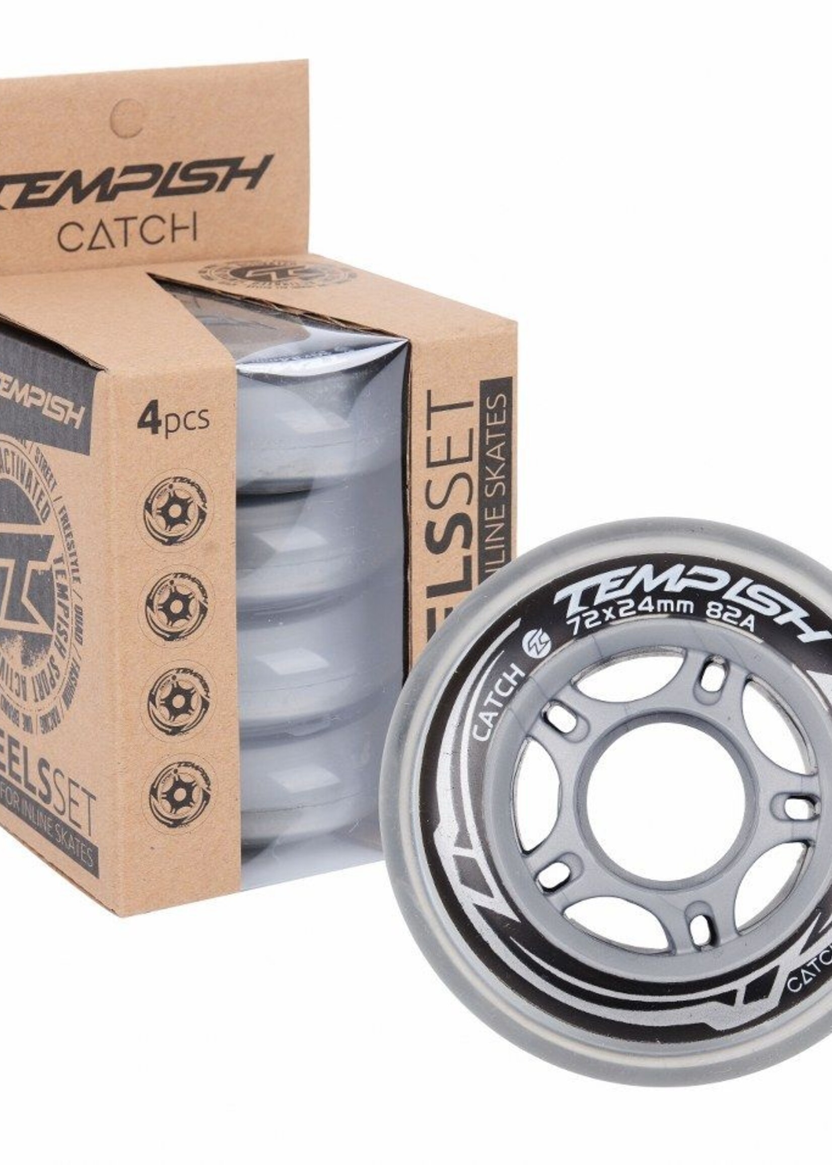 Tempish Tempish CATCH 82A Wielen 4 stuks