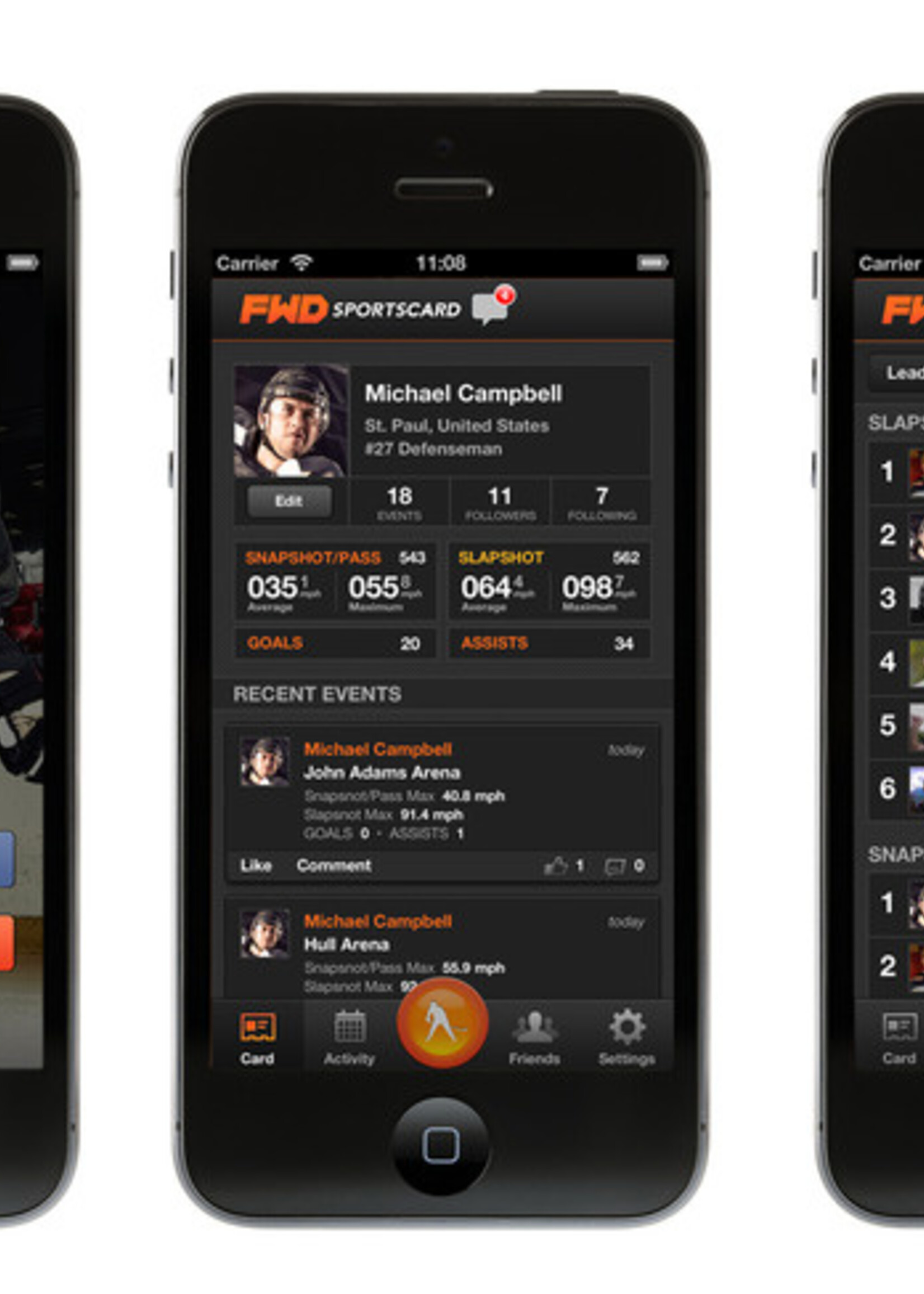 FWD Powershot Hockey Sensor