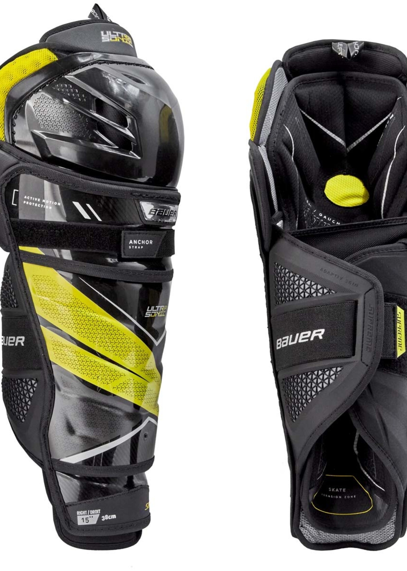 Bauer Bauer Supreme Ultrasonic Shin Guards (SR)