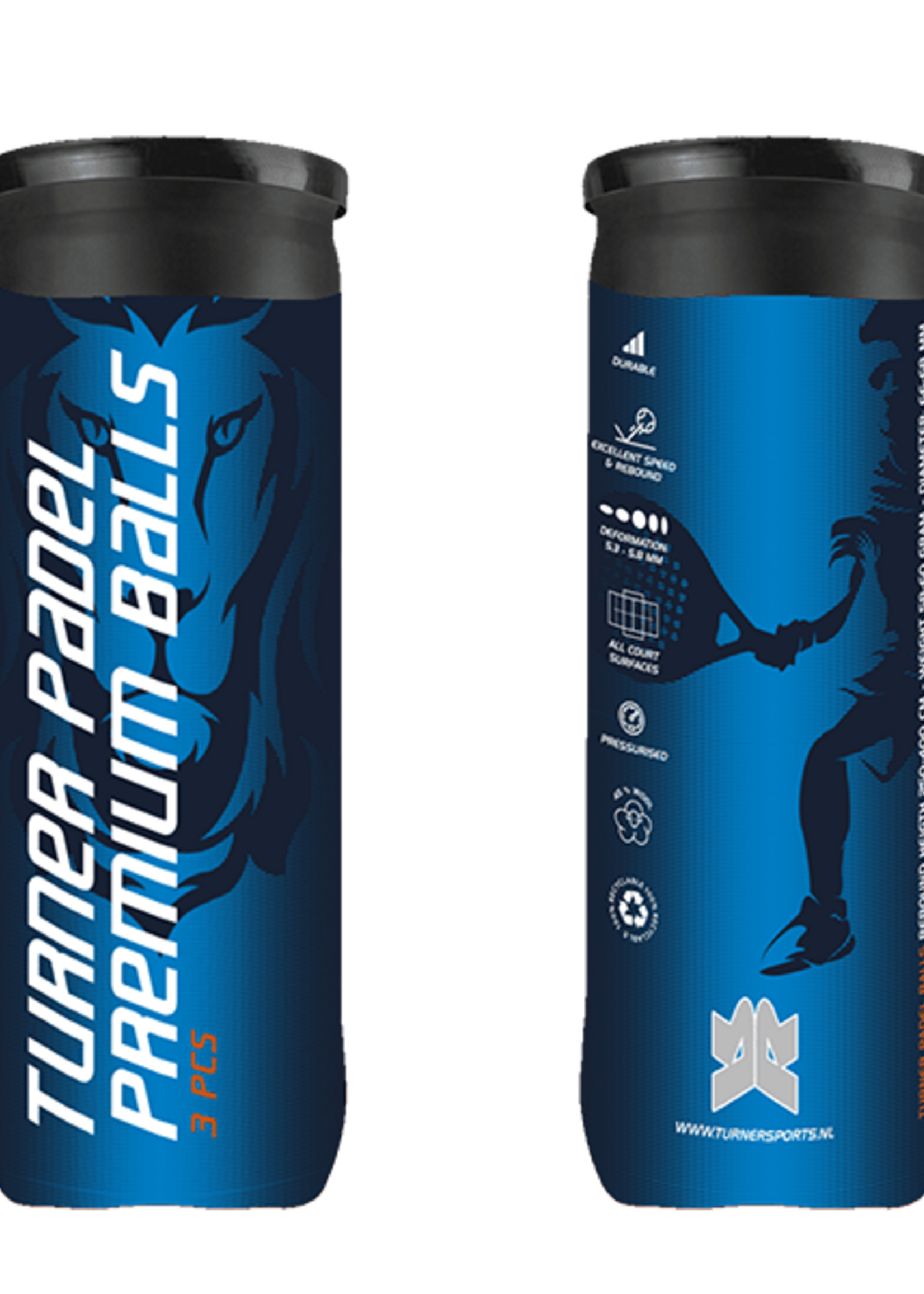 Turnersports Turner Premium Padel Balls