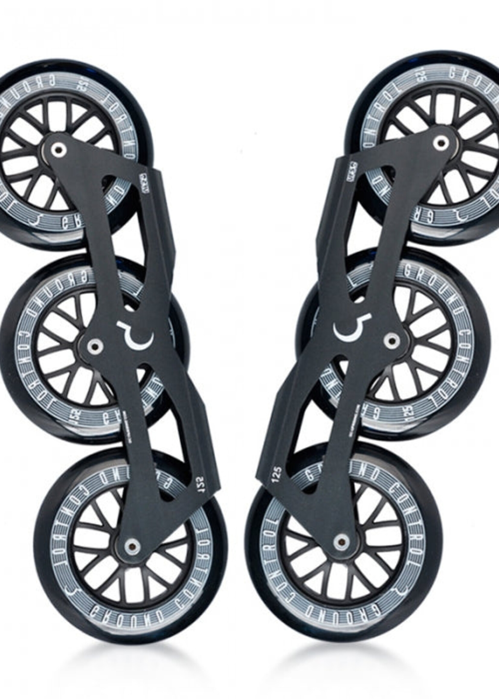 Ground Control GC TriSkate Frame V2 125mm 85A Complete Setup oilslick - Copy