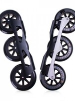 Ground Control GROUND CONTROL TRI-SKATE V2 110MM - BLACK - COMPLETE INLINE SKATE FRAMES
