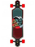 Santa Cruz Santa Cruz 36" Drop Through Longboard Complete SANTA CRUZ WAVE DOT SPLICE DROP THROUGH 9.0" LONGBOARD COMPLETE