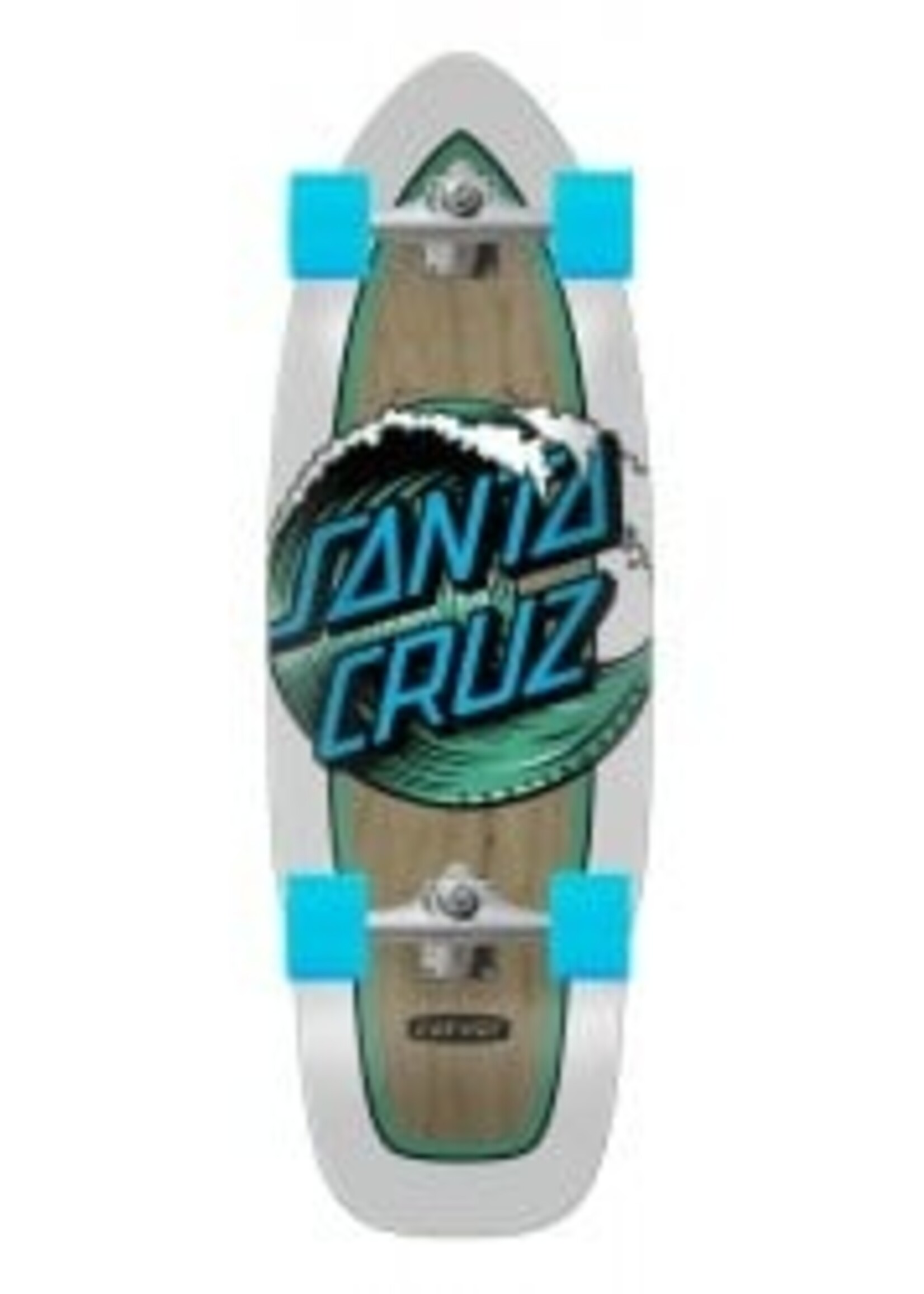 Santa Cruz Santa Cruz Wave Dot Cut Back 30" Surfskate Complete