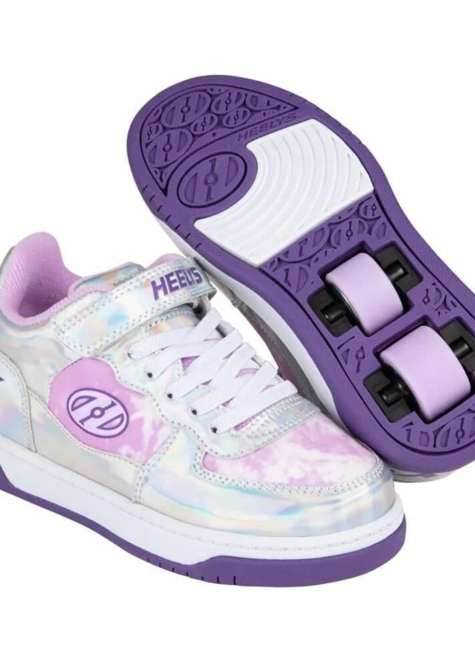 Heely's Heelys X2 Reverze Low Silver Holo/Lavender