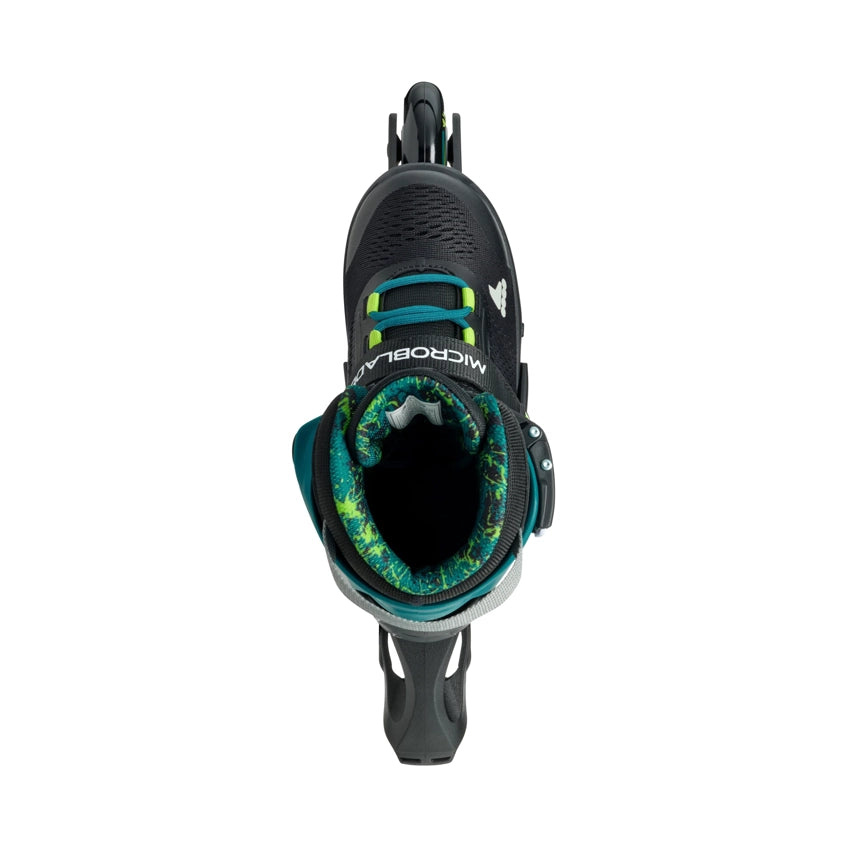 Rollerblade kinderskate Rollerblade Microblade Black/Petrol Green
