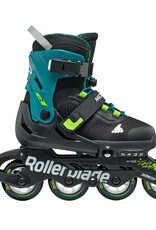 Rollerblade kinderskate Rollerblade Microblade Black/Petrol Green