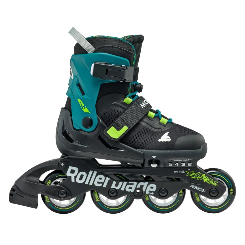 Rollerblade kinderskate Rollerblade Microblade Black/Petrol Green