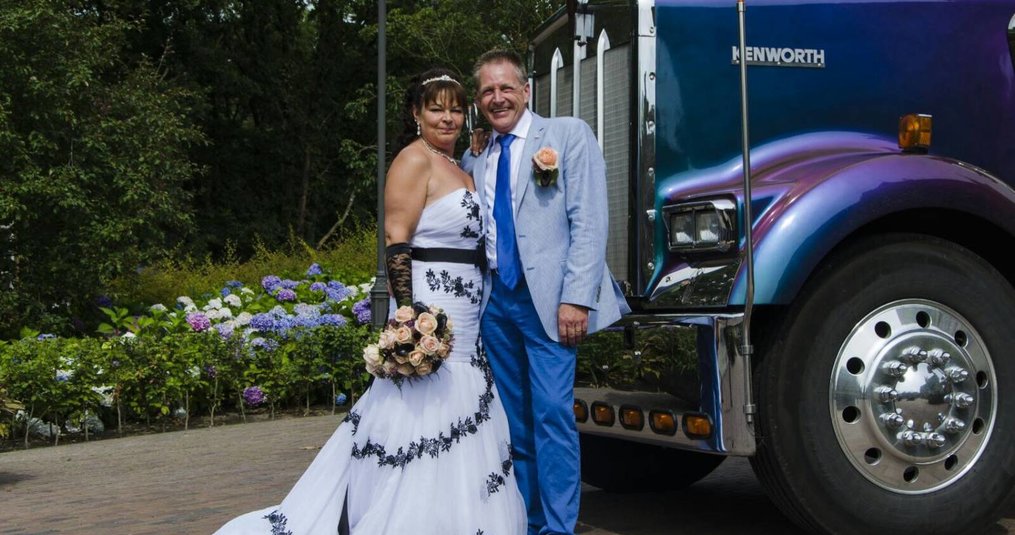 De sterke vrouw achter de trucker