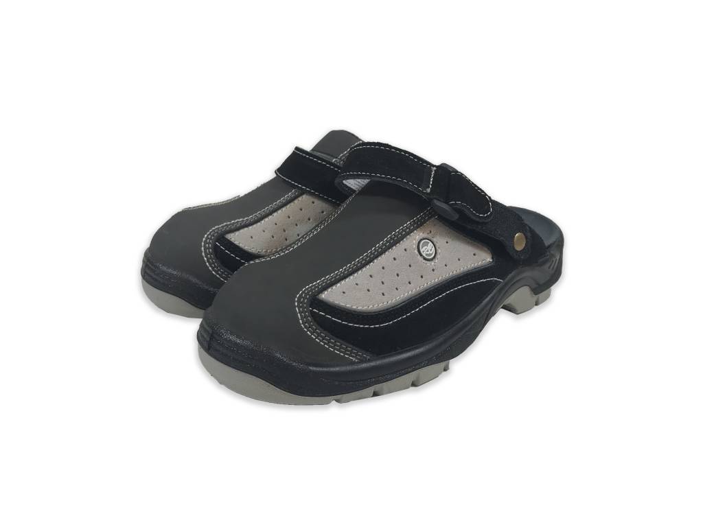 Veiligheidsslipper grijs Joostshop