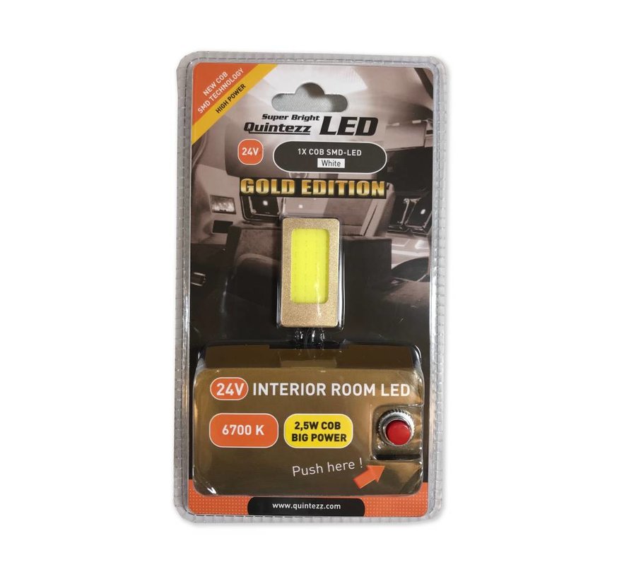 GOLD EDITION LED 24V met 4 fittingen