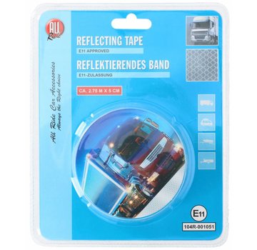 All Ride Reflecterende tape zilver