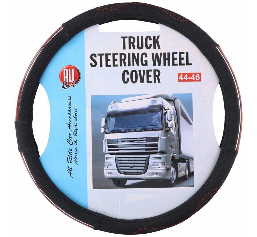 Steering cover 44-46 wood look