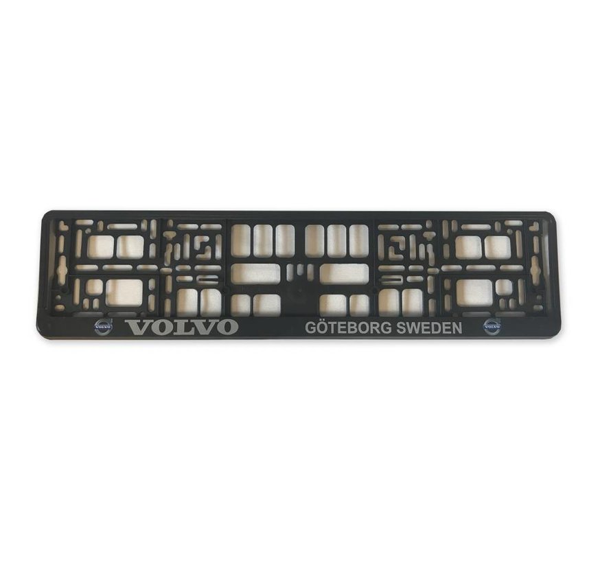 License plate holder Volvo