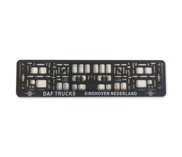 License plate holder DAF