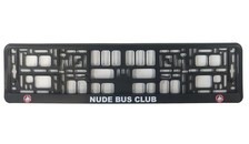 License plate holder Nude Bus - Joostshop