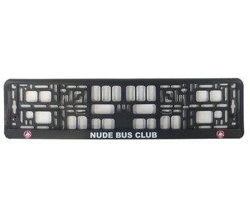 Nummerplaathouder Nude Bus