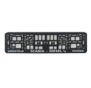 License plate holder Scania