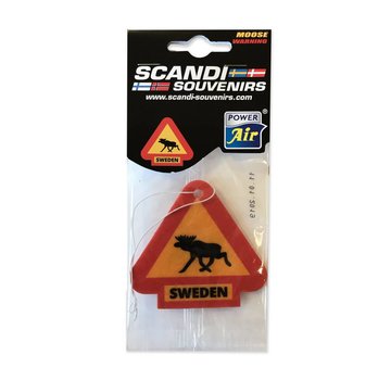 Air freshener Sweden Moose Warning