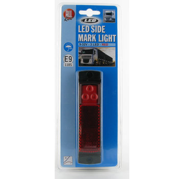 LED zijmarkeringslamp - Rood