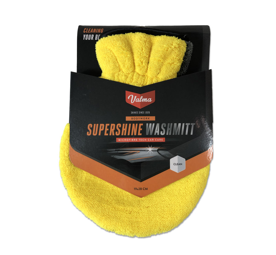 Valma Supershine washandschoen