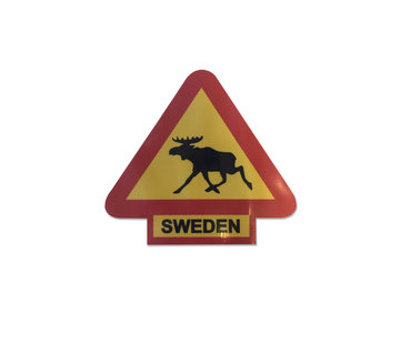 Sticker Moose - Sweden