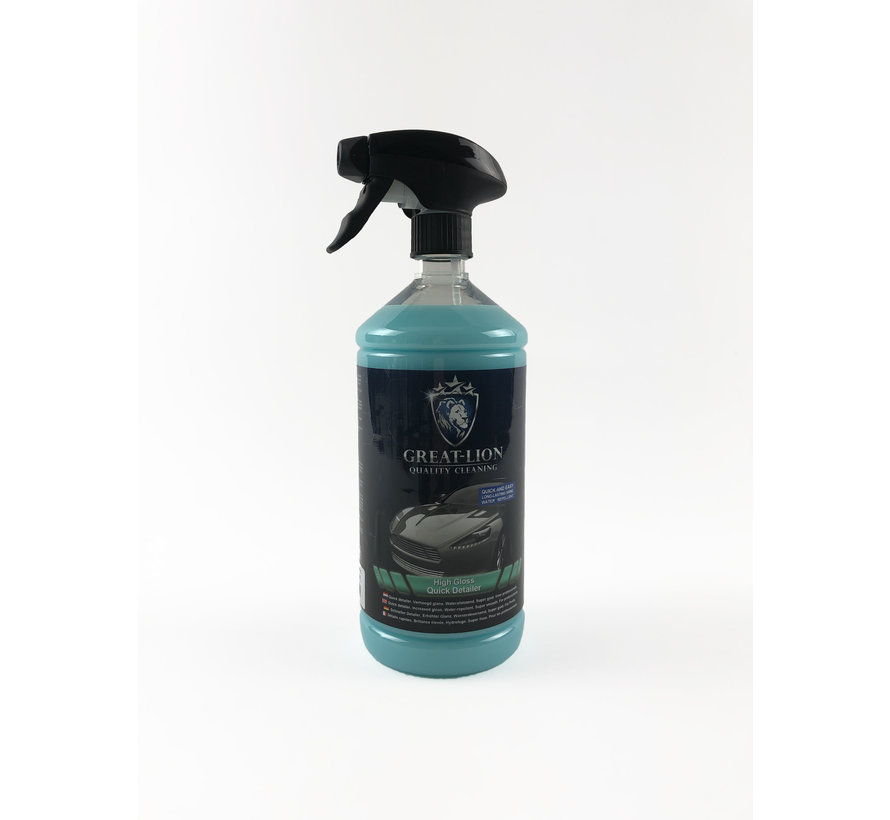 Great Lion Quick Detailer – hoogglans detailer spray – lakbescherming – 1 liter