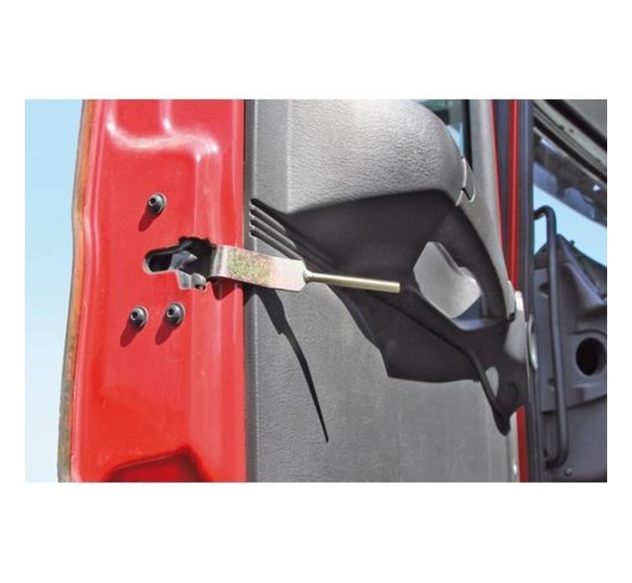 Additional Safety Door Lock Truck – Compatible for Scania R-Series – For Stationary Use