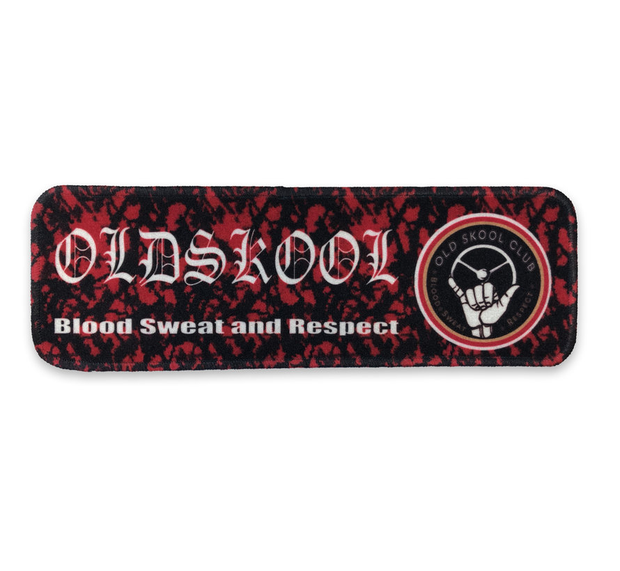 Dashboardmat - Oldskool rood