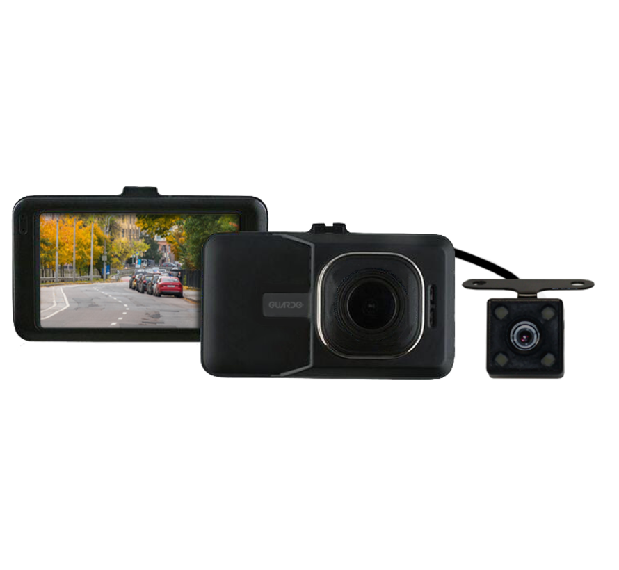 Guardo Full HD Dual Dashcam