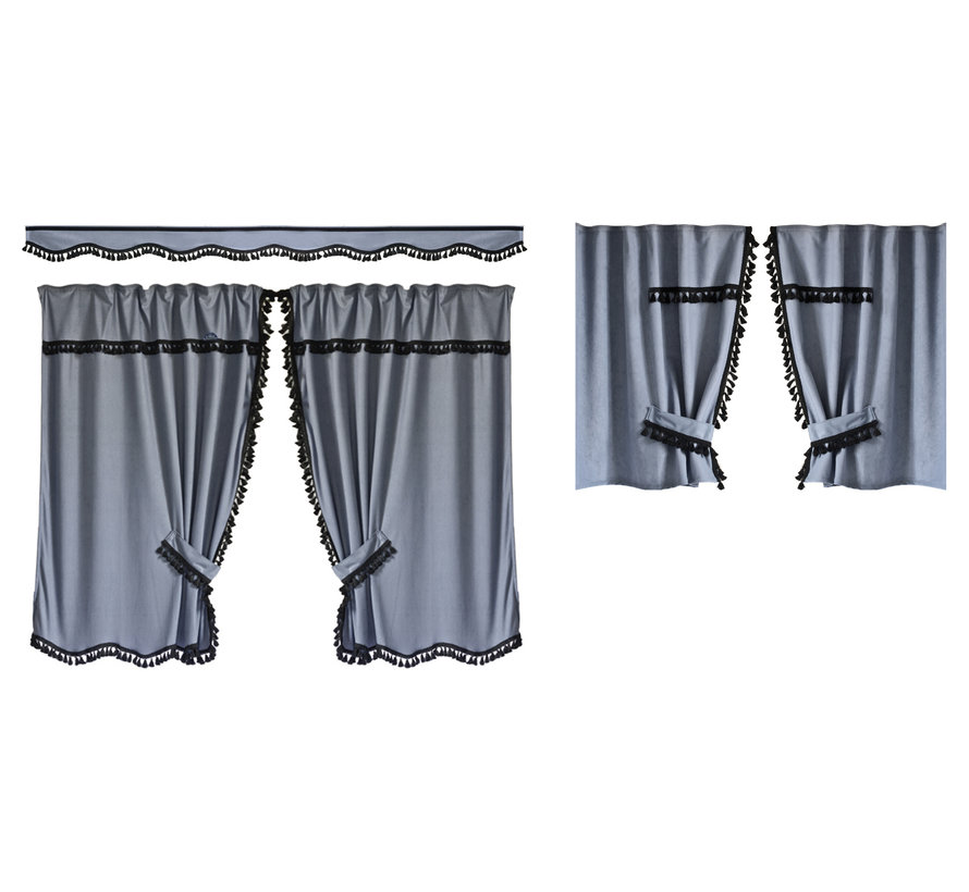 New Dream truck curtain set – high cabin – 6 colors
