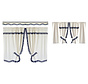 New Dream truck curtain set – high cabin – 6 colors