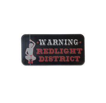 Sticker - Warning Redlight District