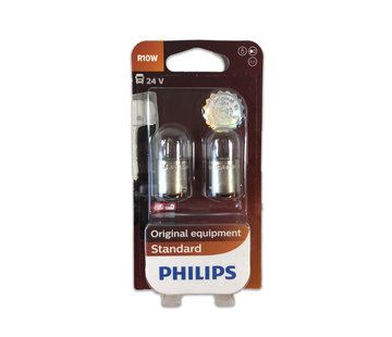 Philips 24V - 10W - BA15S  - 2 pieces