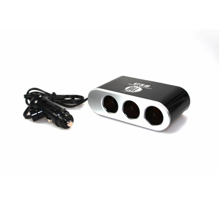 3 way socket with USB