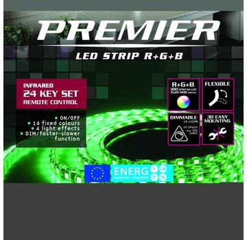 Premier R+G+B LED strip 5m 300LED