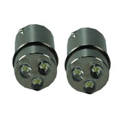 Quintezz LED BA15S/3 white 24V