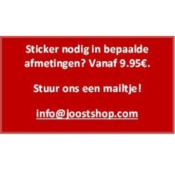 Sticker op maat