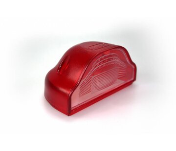 Lens voor Aspöck kentekenverlichting – rood | Vervangingslens