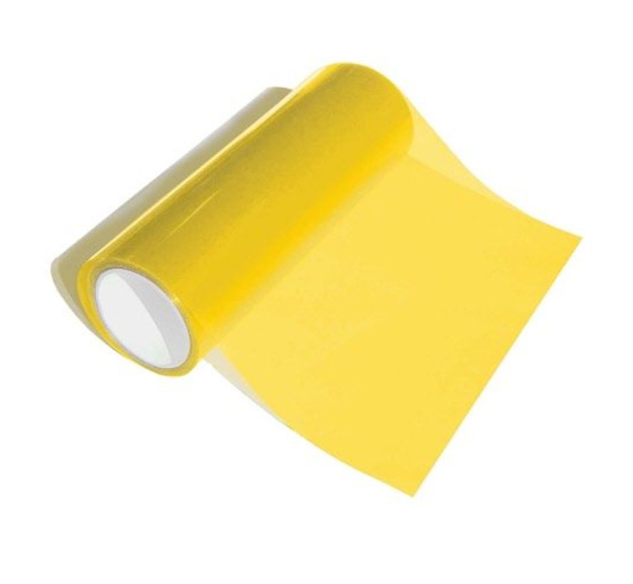 Yellow lamp foil 1m x 30cm