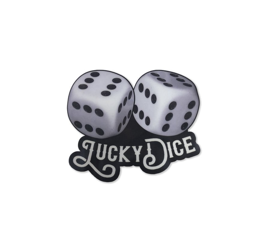 Sticker Lucky Dice