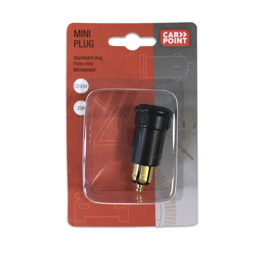 Mini plug - 12/24V - 20A