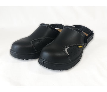 Euroroutier Safety slipper with steel nose - Basic black