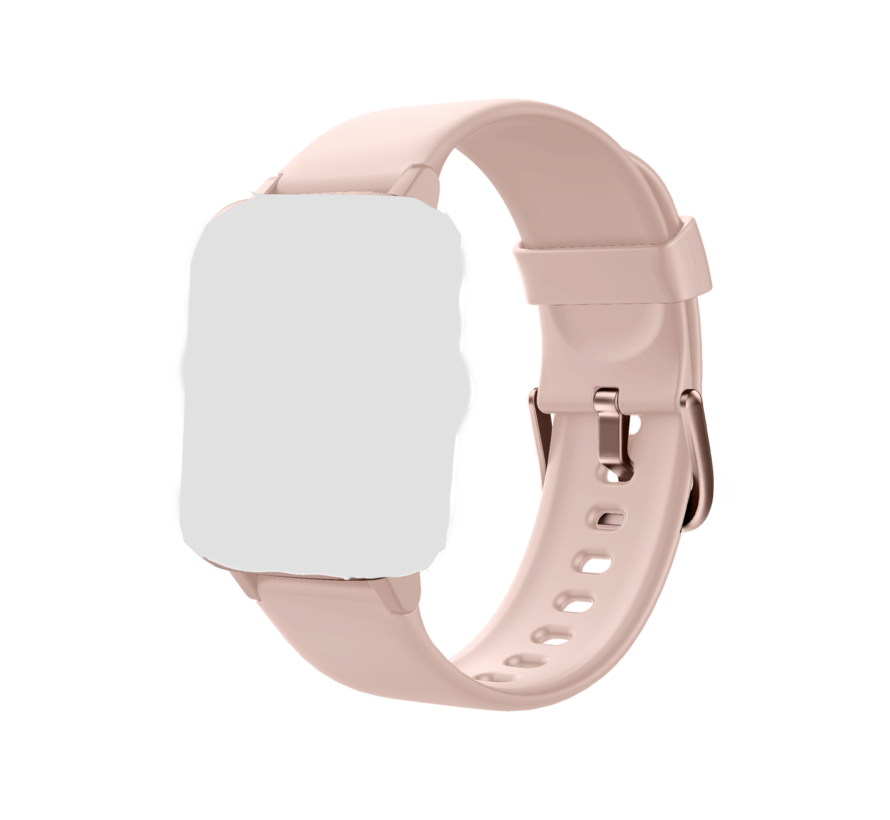 Extra polsbandje voor Guardo Fit Coach HR Square + Motion - Roze