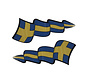 Pennant sticker set Sweden
